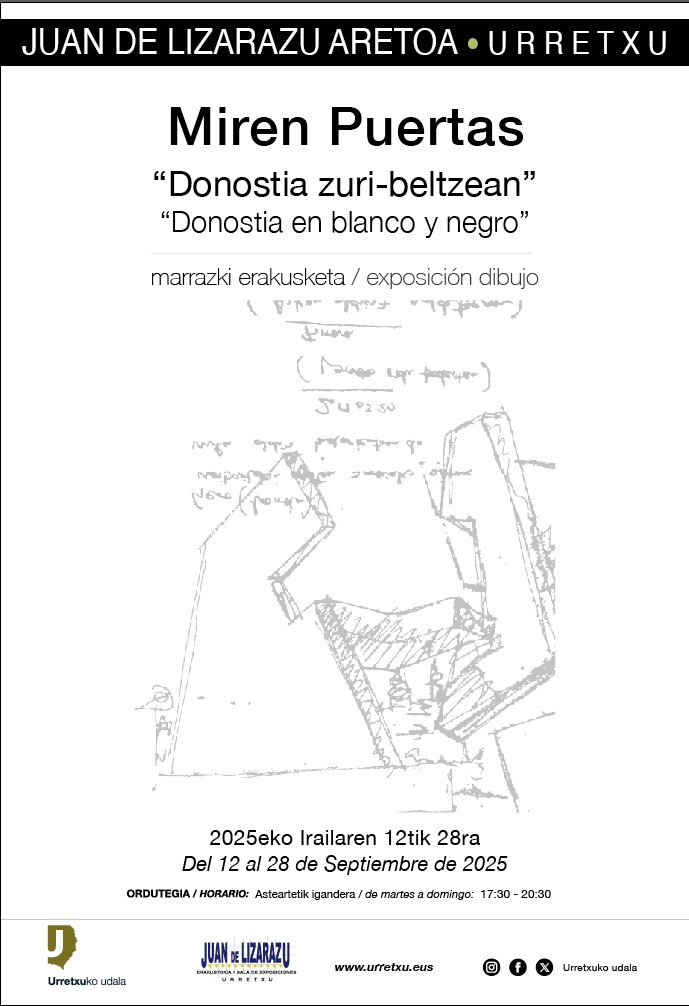 Exposición de Miren Puertas Abaunz: Donostia en blanco y negro